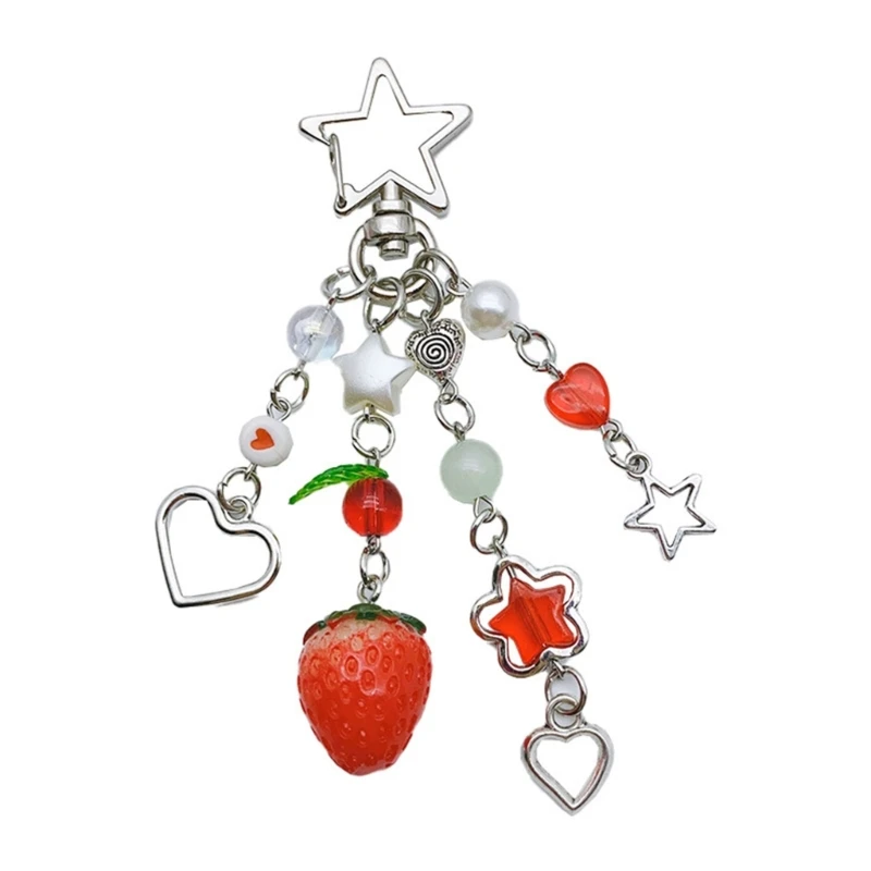 Butterfly Star Pendant Phone Charm Keychain