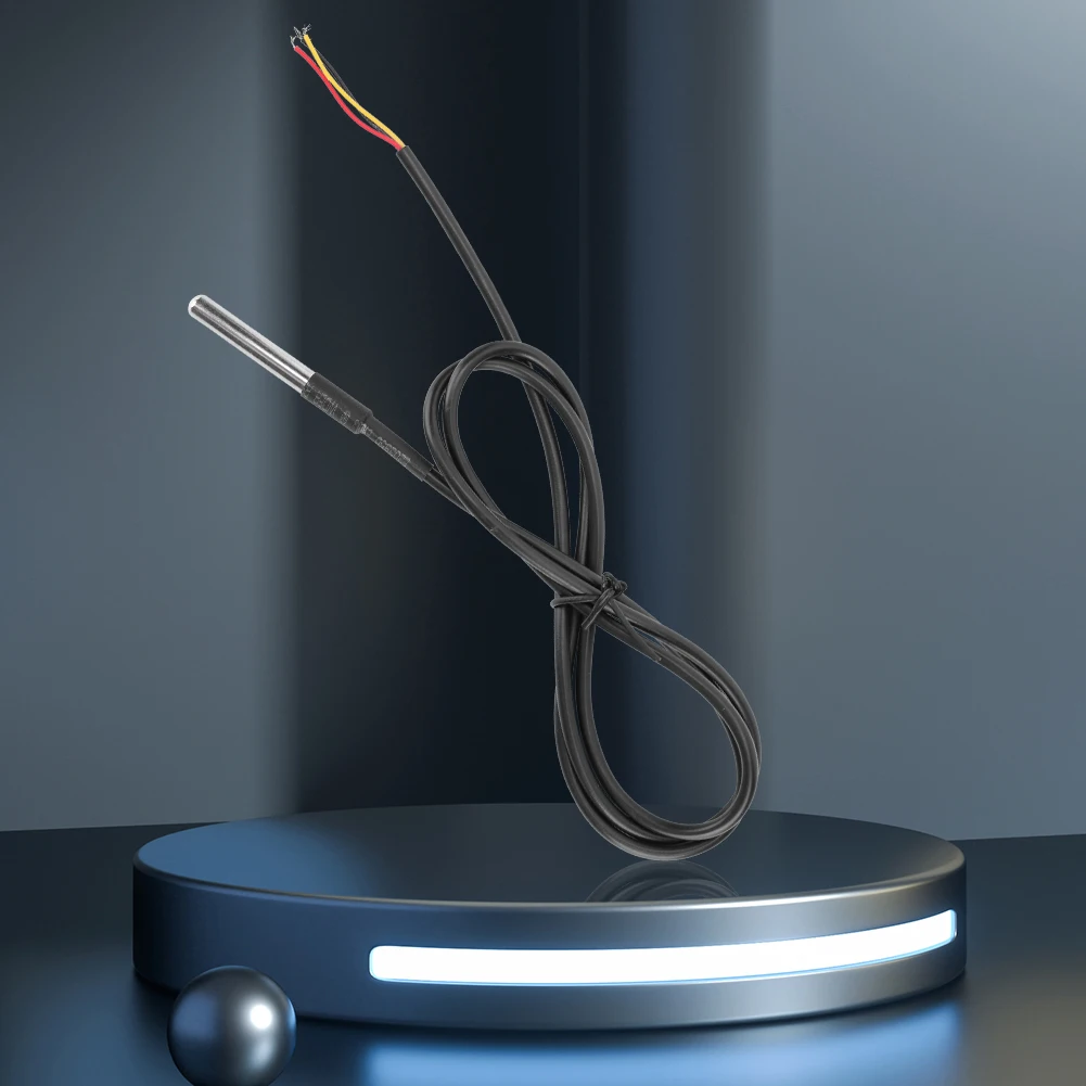 DS18B20 Modulo cavo sensore di temperatura digitale Sonda sensore di temperatura in acciaio inossidabile Risoluzione regolabile impermeabile