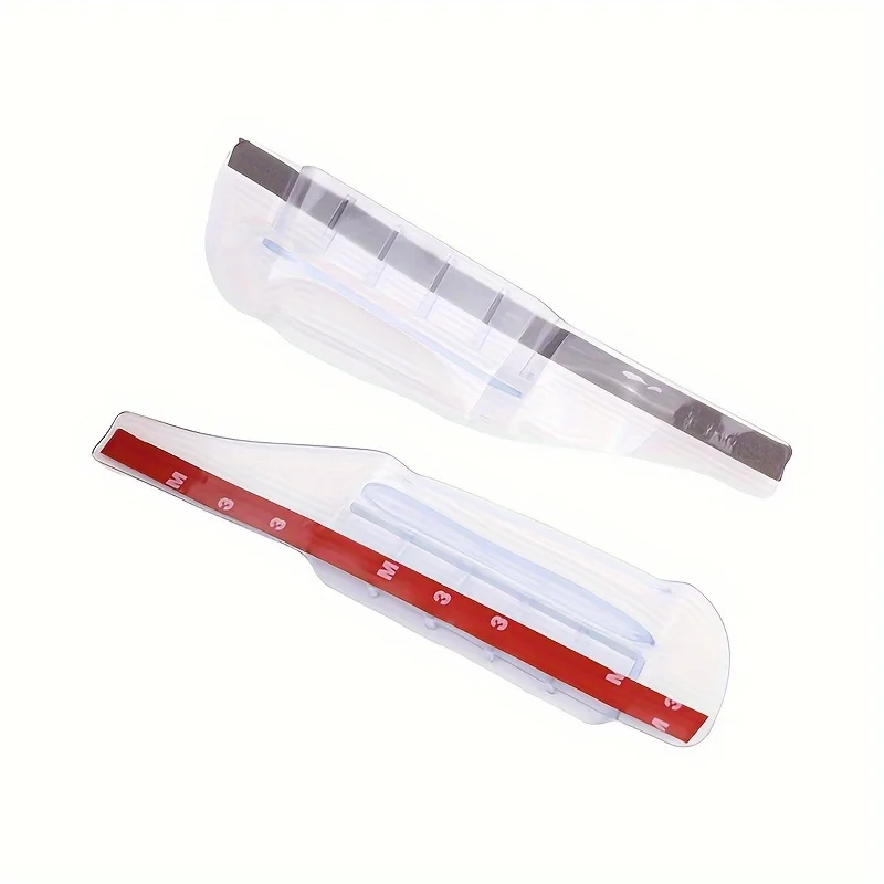 2pc 범용 에어 가이드 이동 빗물 자동차 백미러 빗물 눈썹 반사경 역방향 미러 환기 유형 부품