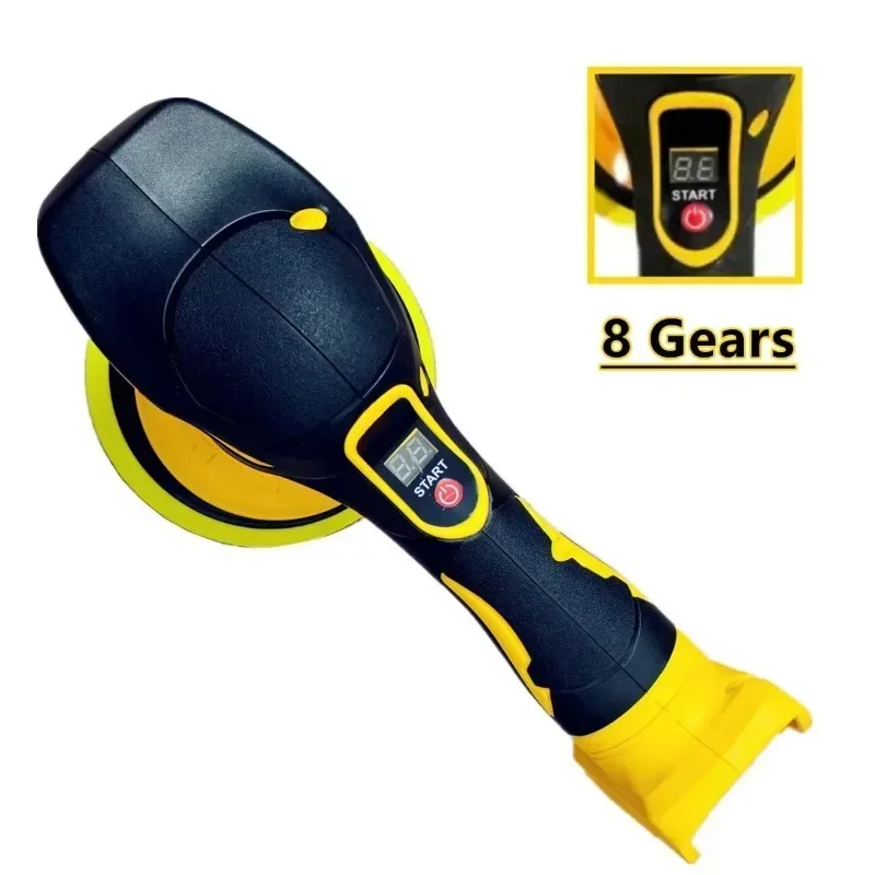 Electric Car Polisher Cordless Auto Polishing Machine Power Tools 8 Gears Waxing Sanding Sealing Fit for DeWALT 20V Battery - view 3