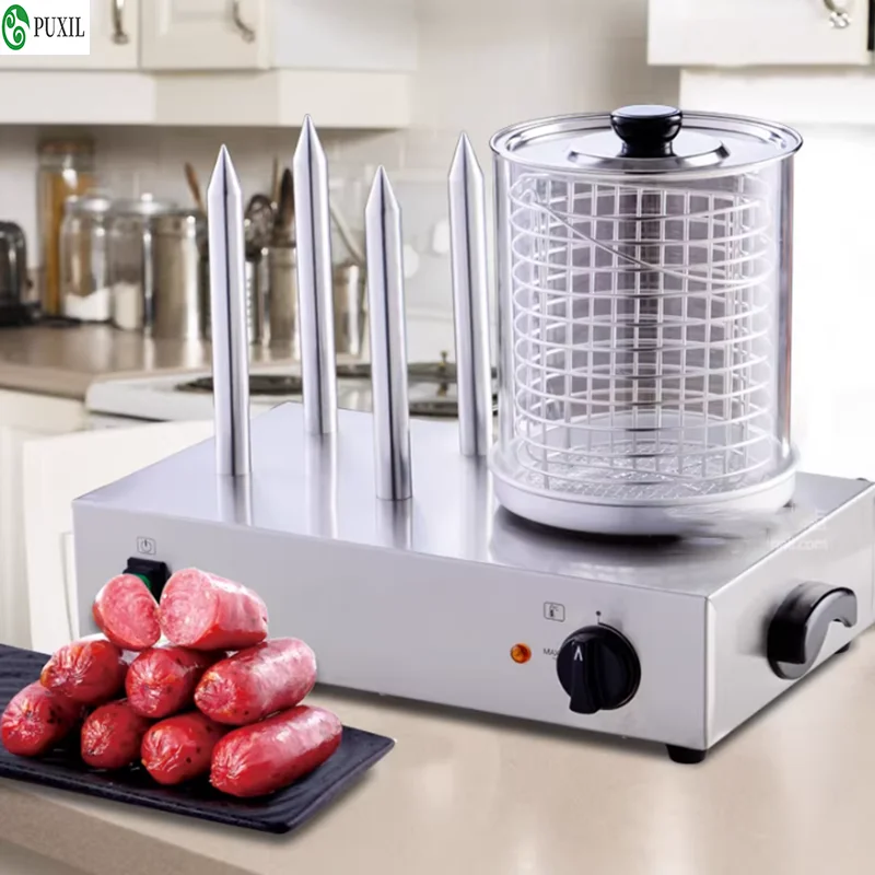Hot dog machine, steam type commercial sausage oven, sausage insulation machine, display machine