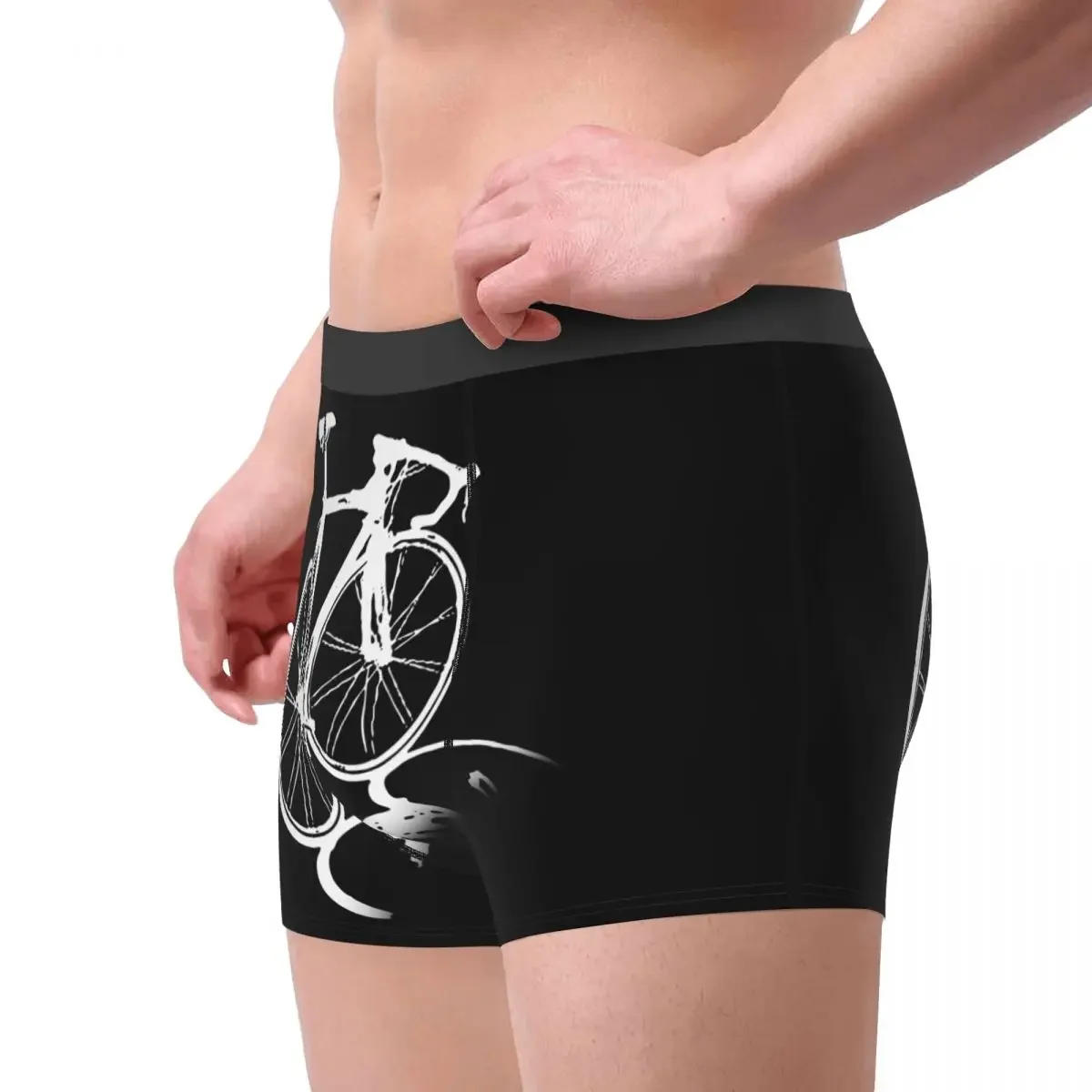 Men Boxer Shorts Panties ZannoX  Bike Cyclist Bicycle Riders Soft Underwear Male Novelty Underpants