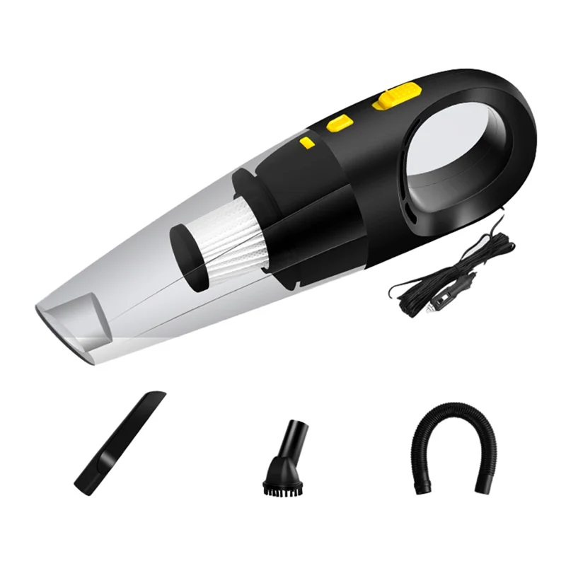 Car Vacuum Cleaner Rechargeable Wire High Power Dry And Wet Dual-Use Vacuum Cleaner Handheld Portable
