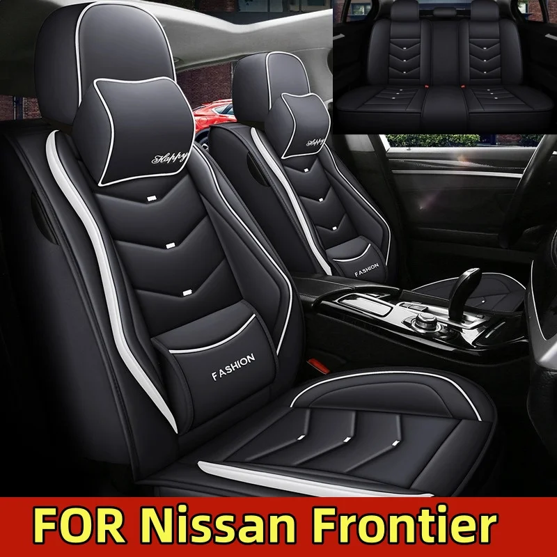 FOR Nissan Frontier Car seat cover High-quality PU leather waterproof wear-resistant and soft 5-seat full coverage seat covers