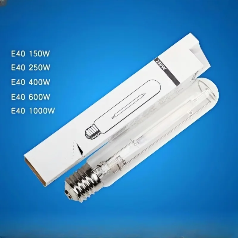 E40 High Brightness Flicker Free High-Pressure Sodium Bulb 150w 250w 400w 600w 1000w Sodium Lamp Light Source 2000K