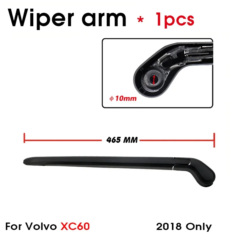 BEMOST Car Rear Windshield Wiper Arm Blade Brushes For Volvo XC60 350MM Windscreen Auto Styling 2018 Only