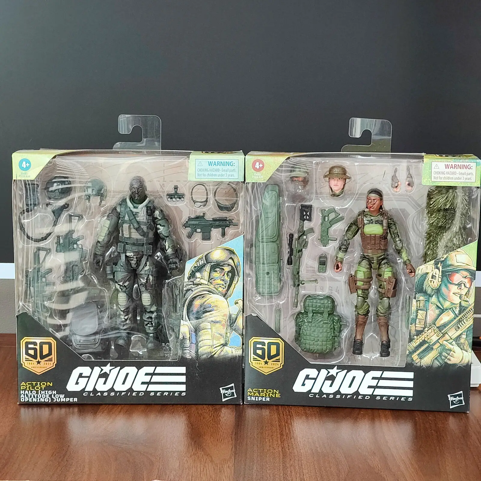 جو نيو جي جي آي. سلسلة جو كلاسيفاد للذكرى الستين للعمل البحرية قناص الحركة نموذج لجسم لعبة هدايا هواية محدودة #1