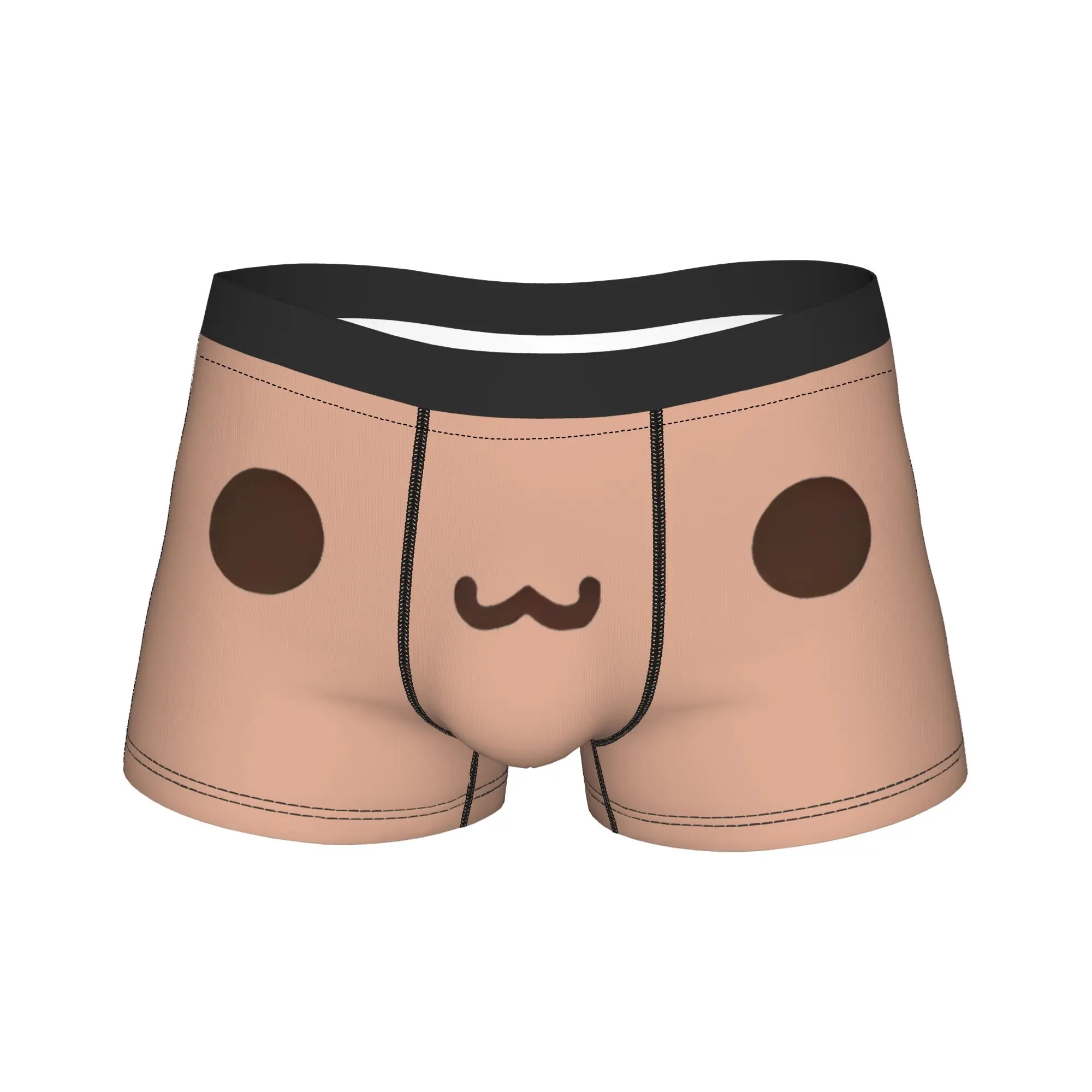 Neuartige Boxershorts mit Bubu Dudu-Gesicht, Höschen, Slips, Herrenunterwäsche, Bär und Panda, Cartoon-weiche Unterhose für Männer, S-XXL