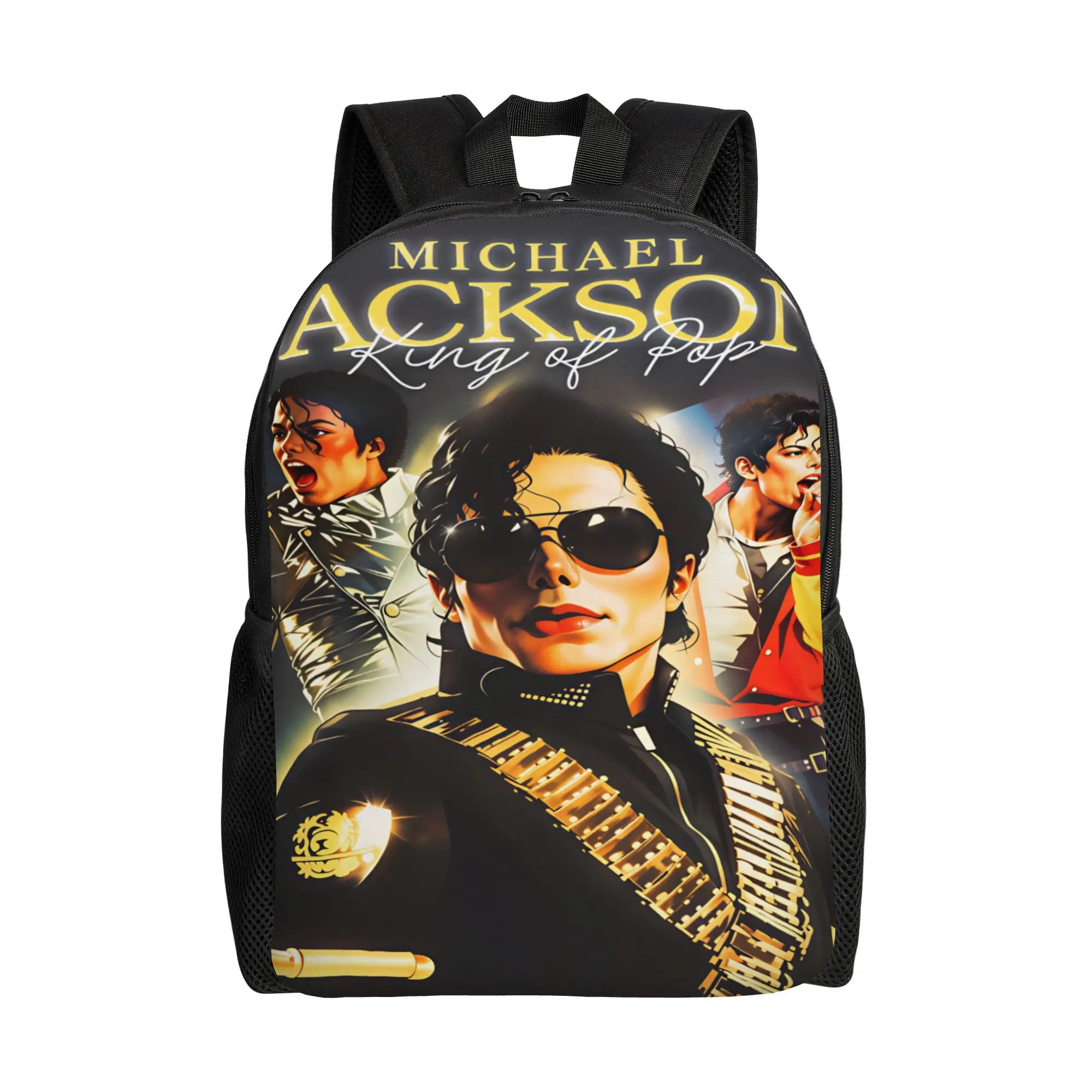 Michael Jackson Backpack  College Backpacks Girl Kawaii School Bags Colorful Durable Rucksack