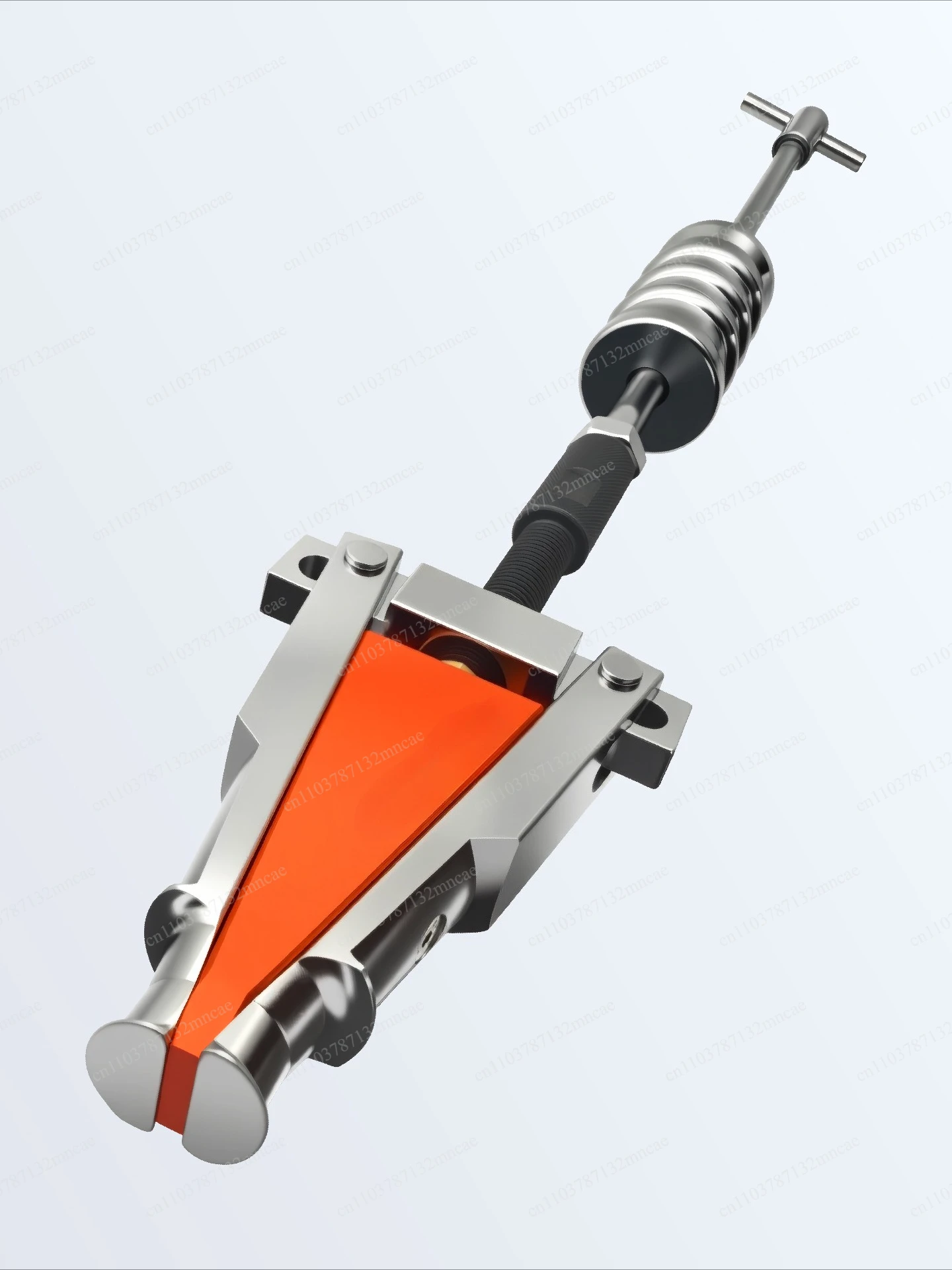 Head steering pressure bearing disassembly tool