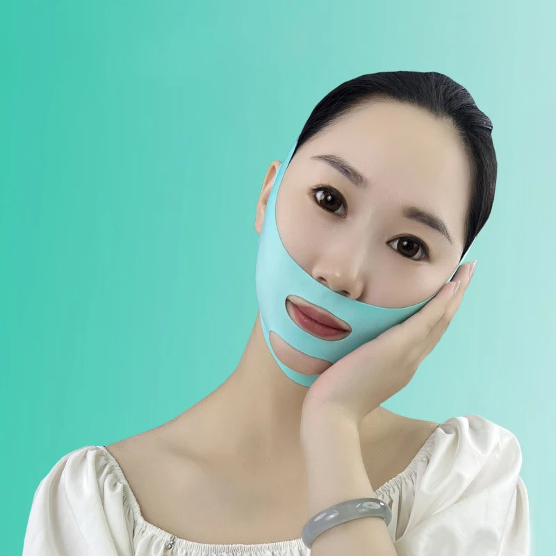 Reusable Law Pattern Lifting Plastic Face Mask V-Line Mask Chin Sticker Chin With V-Shaped With V-Shaped Sagging Mask Sleeping