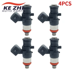 7701061008 4pcs FUEL INJECTOR FOR RENAULT CLIO MODUS GRAND TWINGO DACIA 05-17 1.2 D4F 0280158046 8200292590