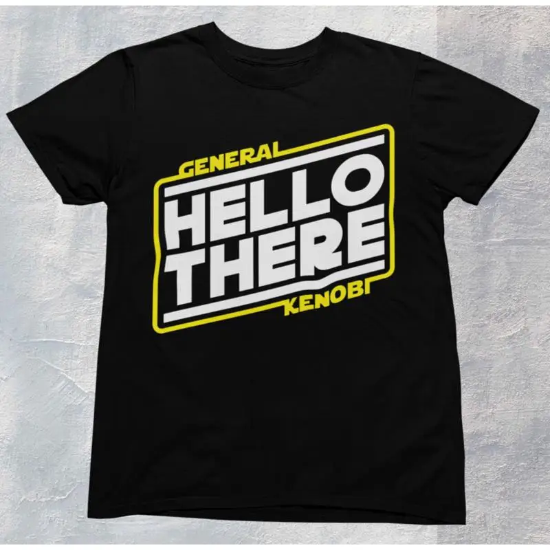 

Футболка Obi Van Hello There из 100% хлопка премиум-класса