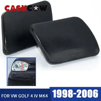 CASHCOW 1 زوج الجانب الأيسر/الأيمن المصد الأمامي فوهة غسالة الضوء الأمامي غطاء غطاء لشركة فولكس فاجن جولف 4 IV Mk4 1997 1999 2000 - 2006