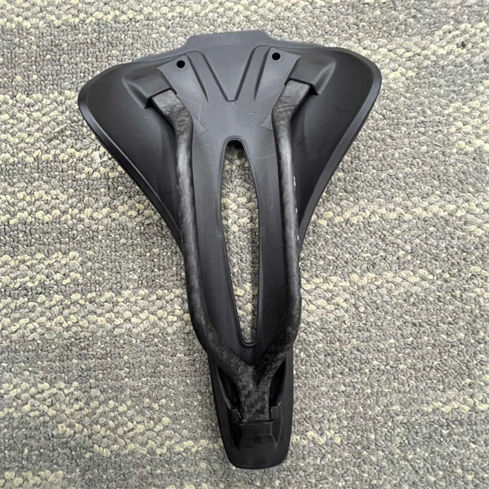 Carbon 3D Gedruckt Fahrrad Sattel Ultraleicht Mtb Road Racing 156G Ergonomische Stoßfest Radfahren Sitz Komfort Fahrrad Zubehör – Detail 13