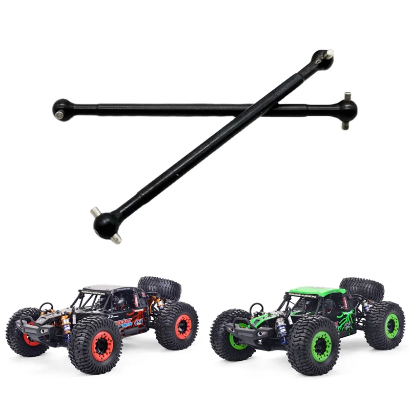 2Pcs Metal Rear Dogbone Drive Shaft 7191 for -10 DBX10 10421-S 9102 1/10 RC Car Spare Parts Accessories