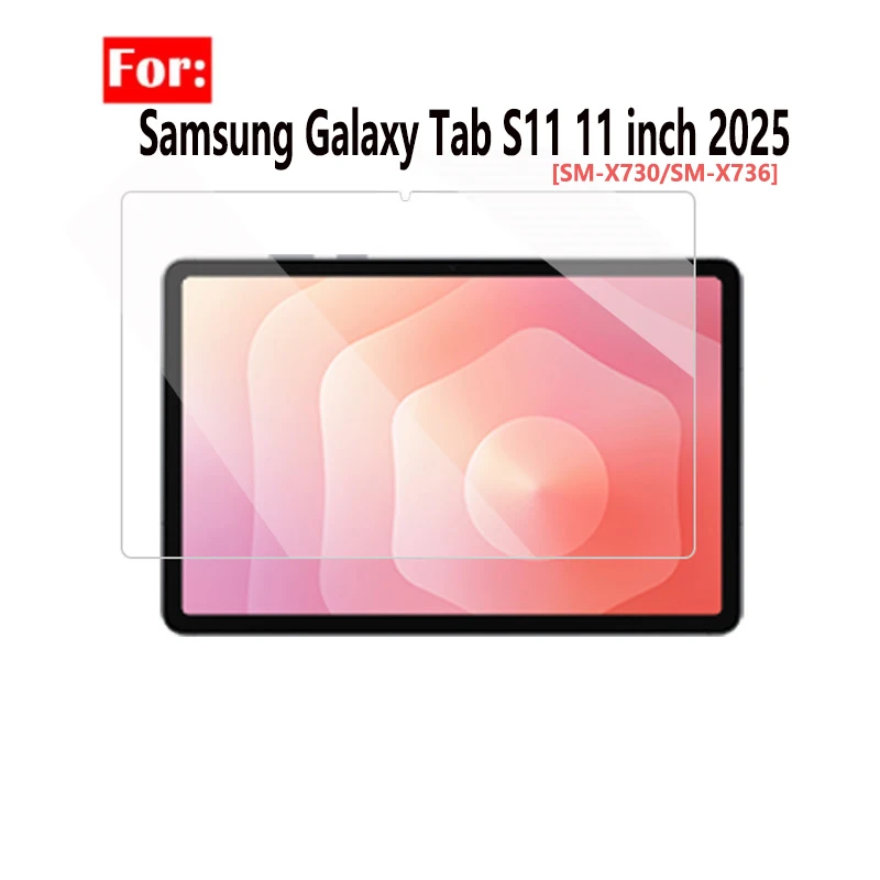 

2 шт. пленка из закаленного стекла для Samsung Galaxy Tab S11 11 дюймов 2025 HD защита от царапин SM-X730/SM-X736 11 "пленка для планшета