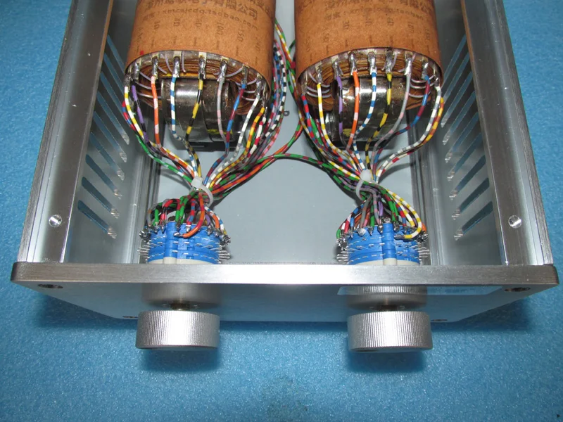 Amorphous wide frequency response autotransformer 600 ohms: 15K, five times step-up transformer, 24-speed volume transformer