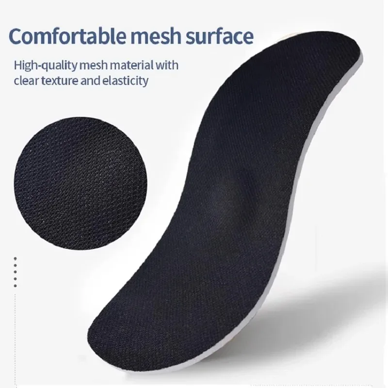 1 Pair Shock-Absorbing Arch Support Gel Pad For Feet Ease Pressure Of Air Movement Damping Cushion Padding Insole