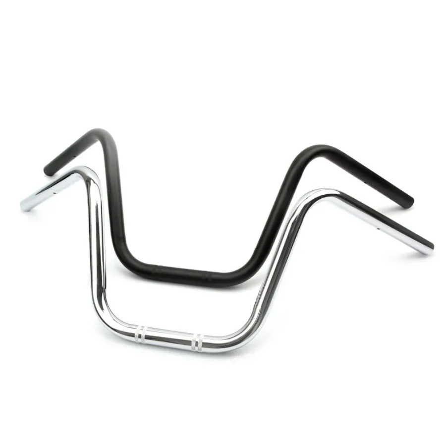 Motorcycle Modified Accessories Handlebars Vintage Ultra High Universal 25mm 1\