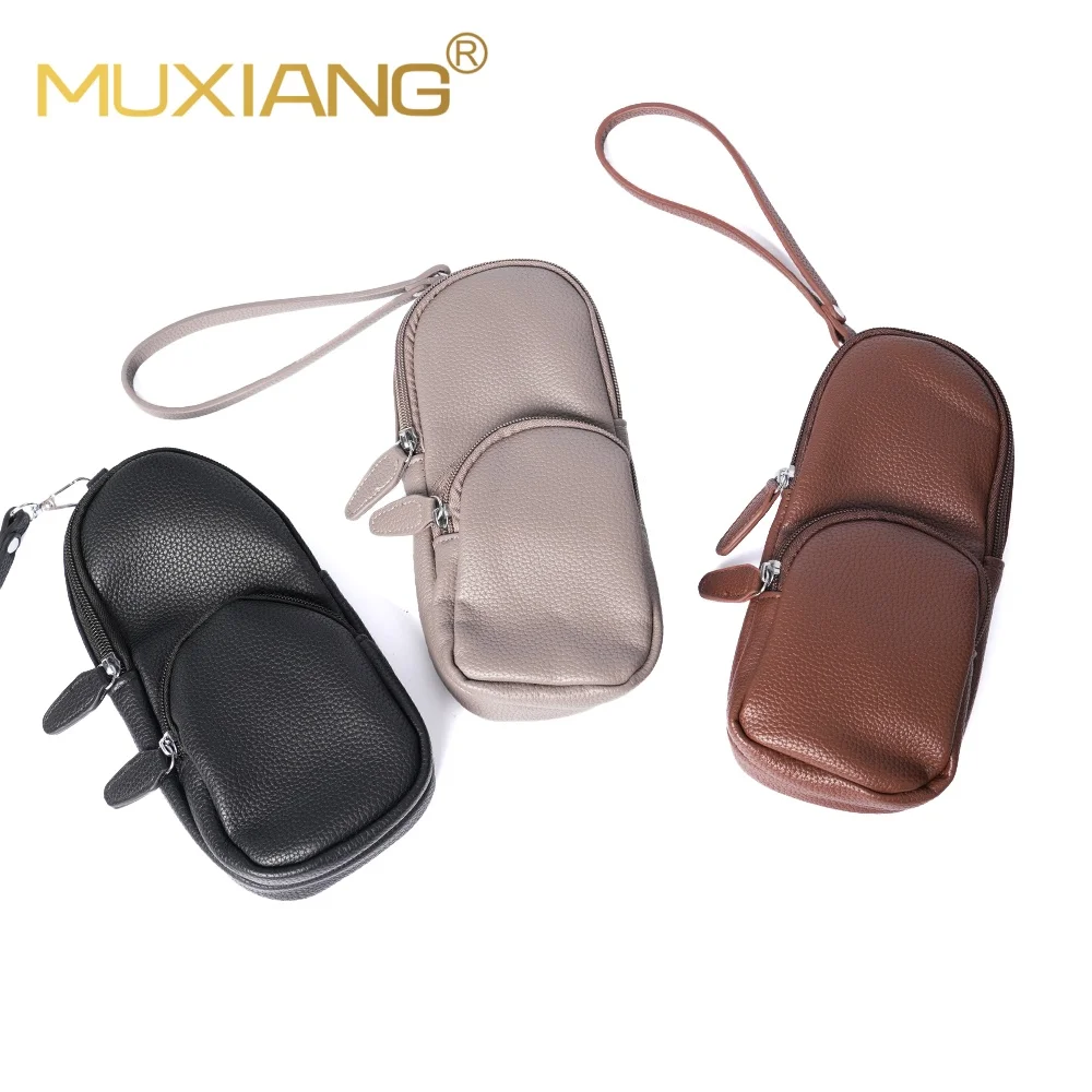 

MUXIANG Premium Portable Cigar Bag Can Hold Cigar Tobacco Crossbody Bag Father's Day Gift