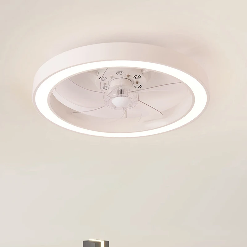 Moderno LED Ventilador de Teto Luz, App Controle Remoto, Lâmpada Ajustável para Casa Sala e Quarto, 6 Velocidades, 85-260V