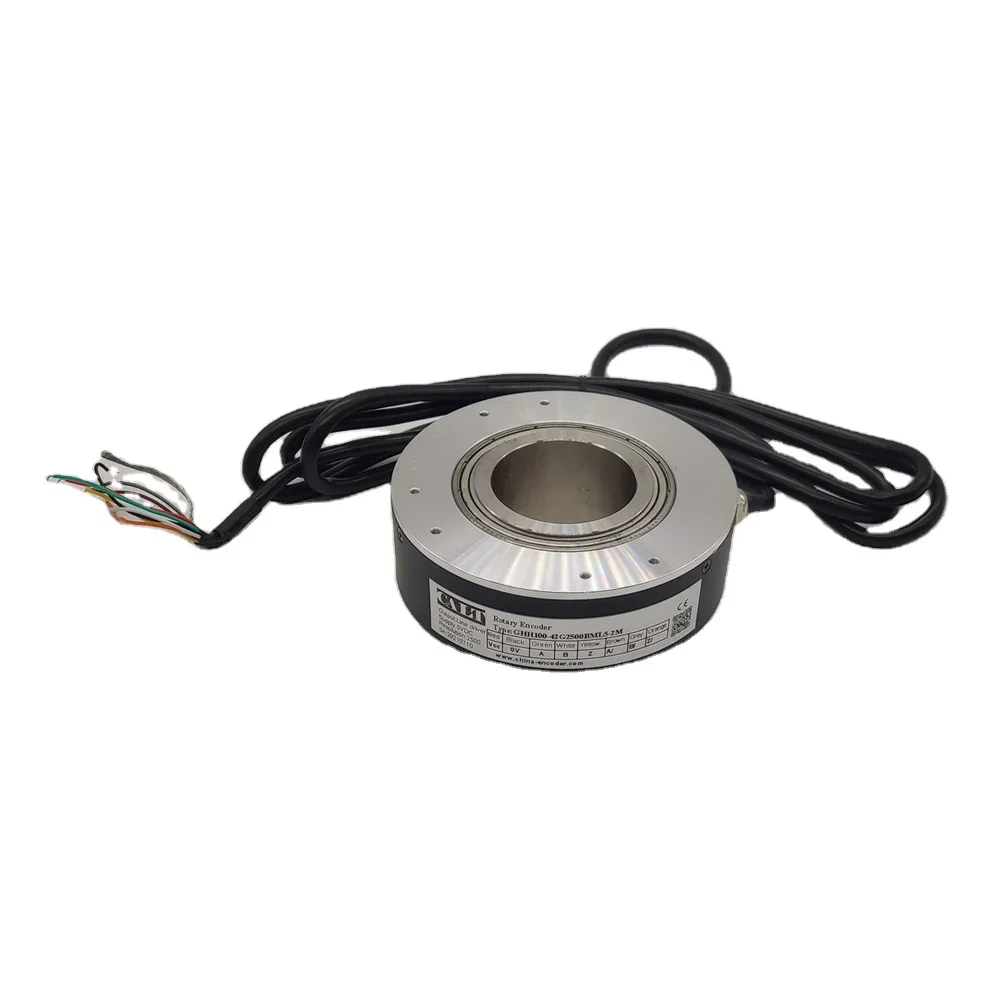 GHH100-42G2500BML5-2M 100mm outer size encoder 2500ppr  rotary encoder for elevator