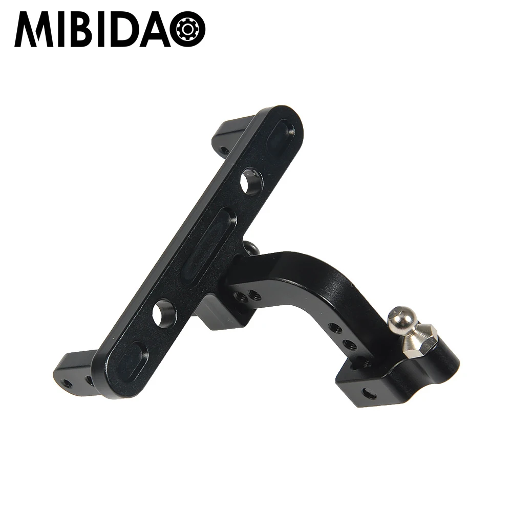 

MIBIDAO Metal Alloy Adjustable Tow Trailer Hook Hitch for Axial SCX10 II 90046 1/10 RC Crawler Car Truck Model Upgrade Parts
