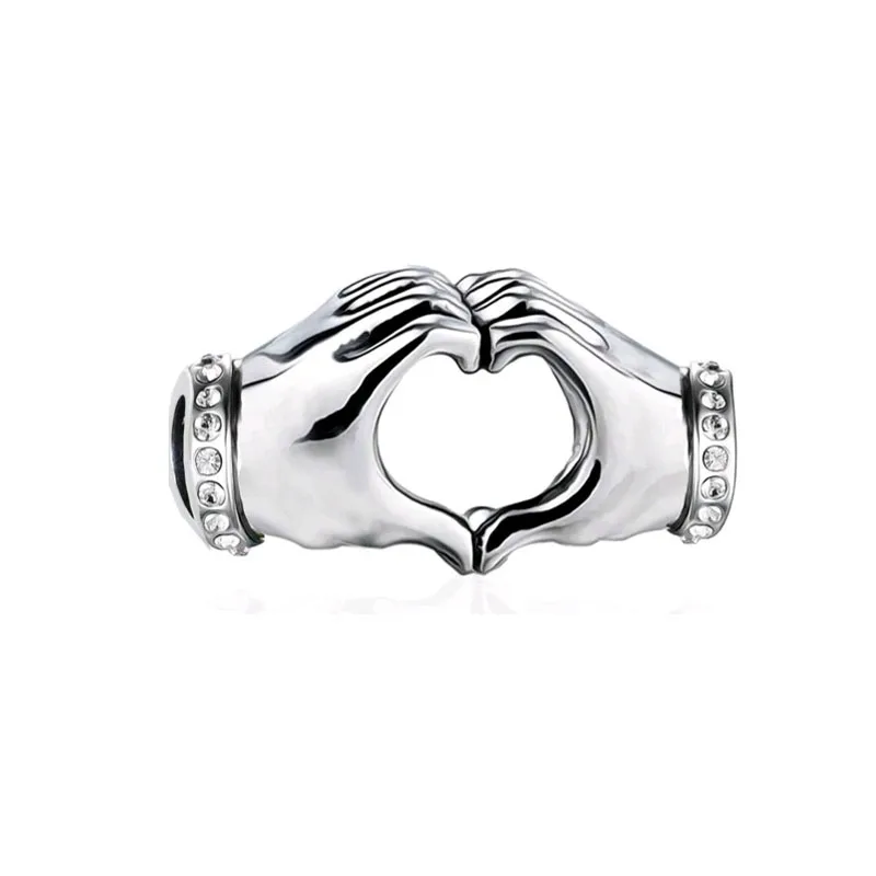 2024 New I Love Your Mother, sisters, Father, Family Charm Pendant, Fitted Original 925 Sterling Silver Bracelet DIY Accessories image 3