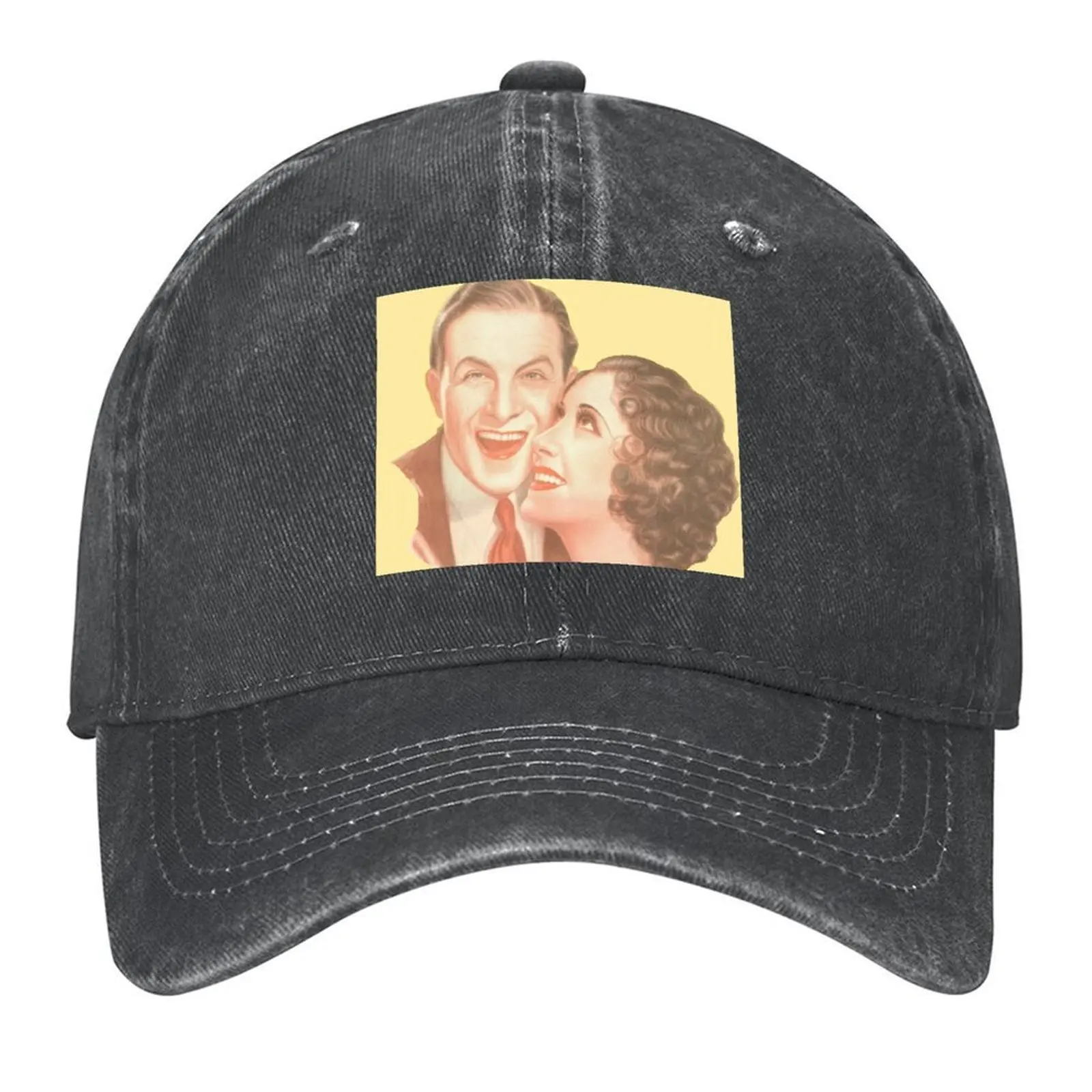 

GEORGE BURNS and GRACIE ALLEN Baseball Cap Anime Gentleman Hat Designer Hat Sunscreen Caps Women Men's