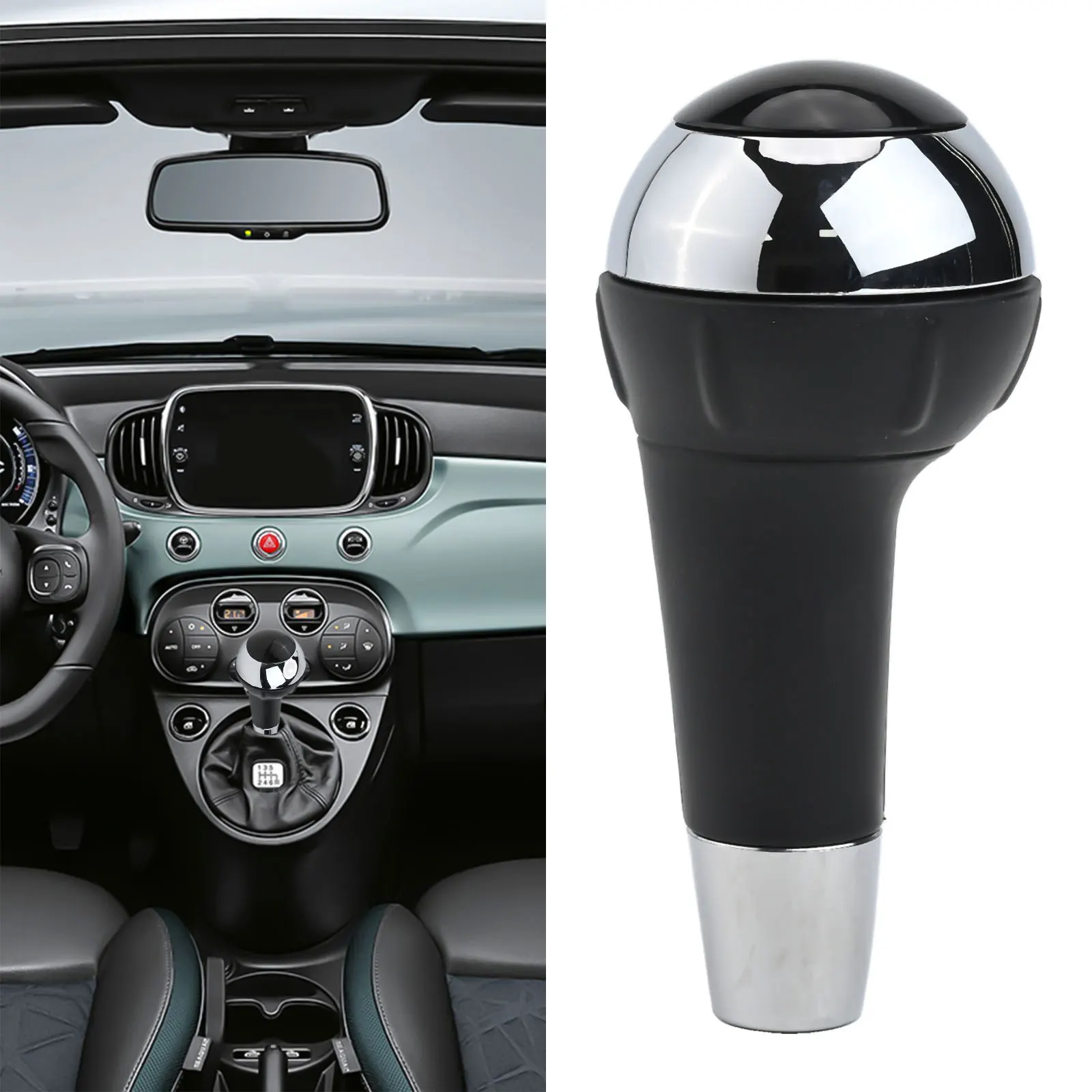

Car Interior Upgrade Automatic Shift Knob Wear Resistant Design Easy Installation Shift Knob Effortless Gear Changes