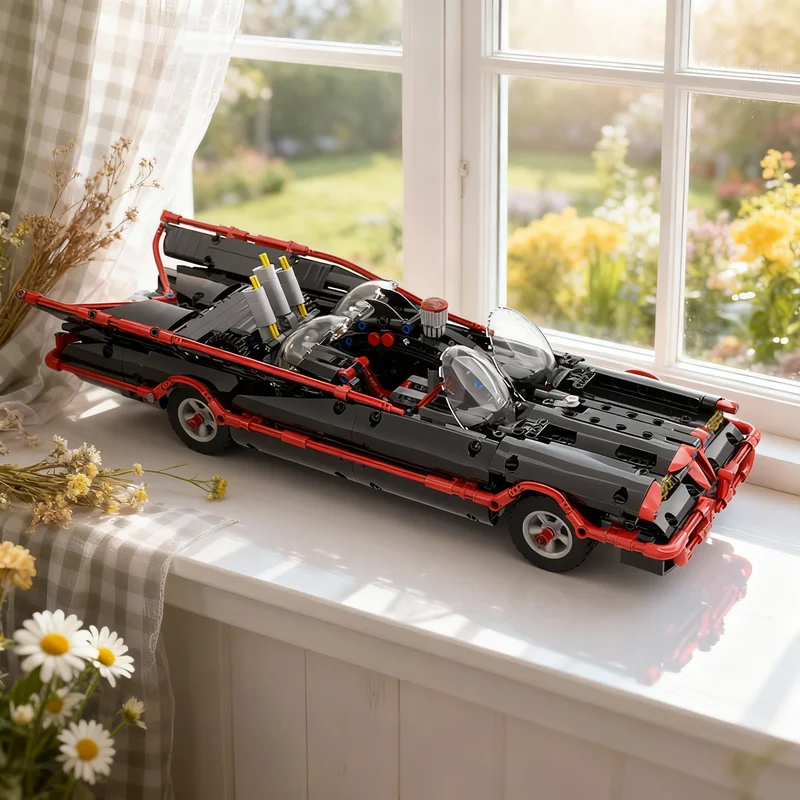 

1107PCS Super Hero Movie Classic Batmobiles Moc Building Blocks DIY Toy Technology Creative Christmas Birthday Gift For Kids