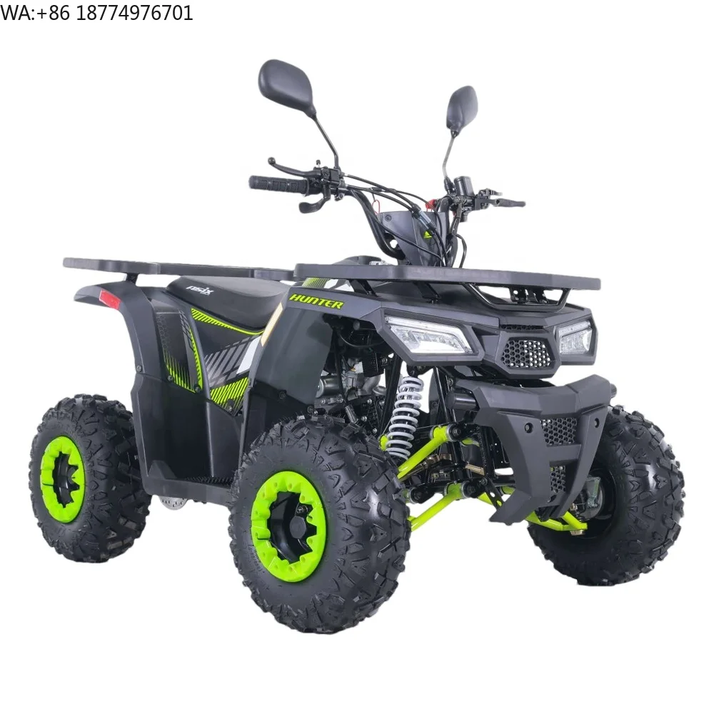 Tao Motor 2022 Nuevo Motor 125cc ATV Automático con Arranque Eléctrico, ATV 125cc con Transmisión por Cadena, ATV 125cc de Gasolina/Diésel, Quad 125cc 8 Pulgadas