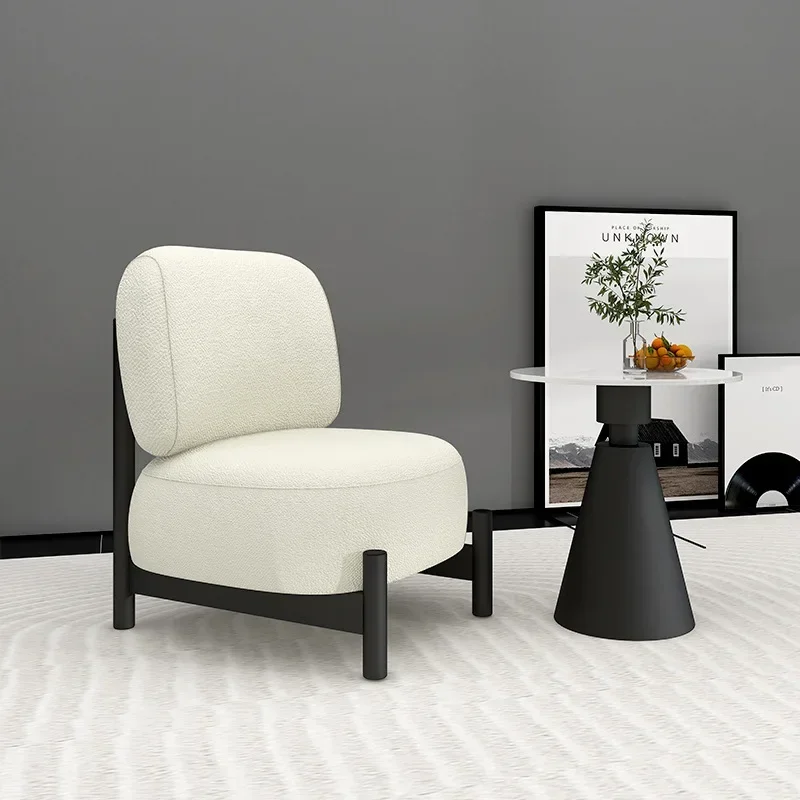 

Modern casual fabric sofa, bed and breakfast lazy sofa chair