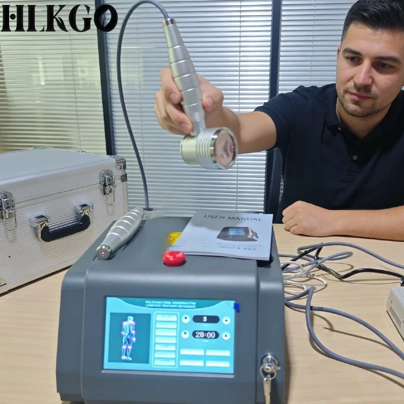 

Лазерная терапия 1055 мВт для лечения хронической боли в спине, высокомощный лазер 650 нм 808 нм для обезболивания, для собак, при гинекологических воспалениях