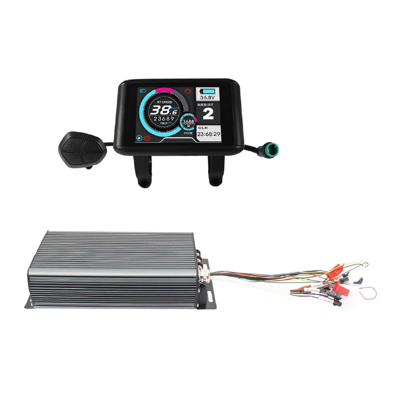 Electric bicycle controller Sabvoton 48V-72V 9600W-14400W 200A Intelligent Programmable Sine Wave Controller Regenerative