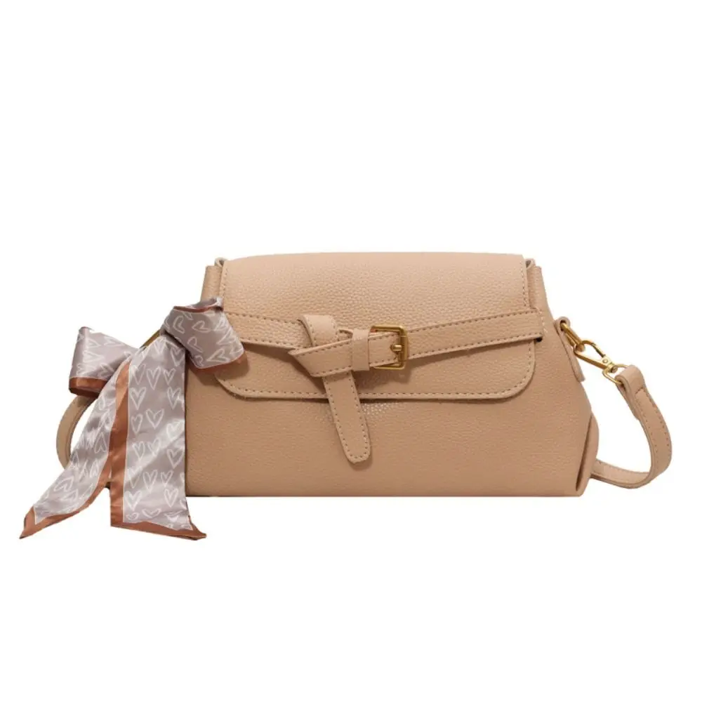 

Повседневные сумки через плечо из искусственной кожи в корейском стиле, маленькие сумки с лентой, женская сумка-мессенджер на одно плечо