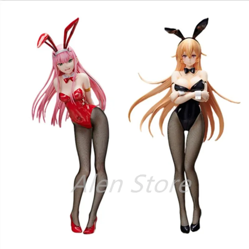 Darling In The FRANXX 02 Zero Two Bunny Ver. 1/4 Scale Painted Nakiri erina Bunny Girl Figure Anime Bishoujo Figurals