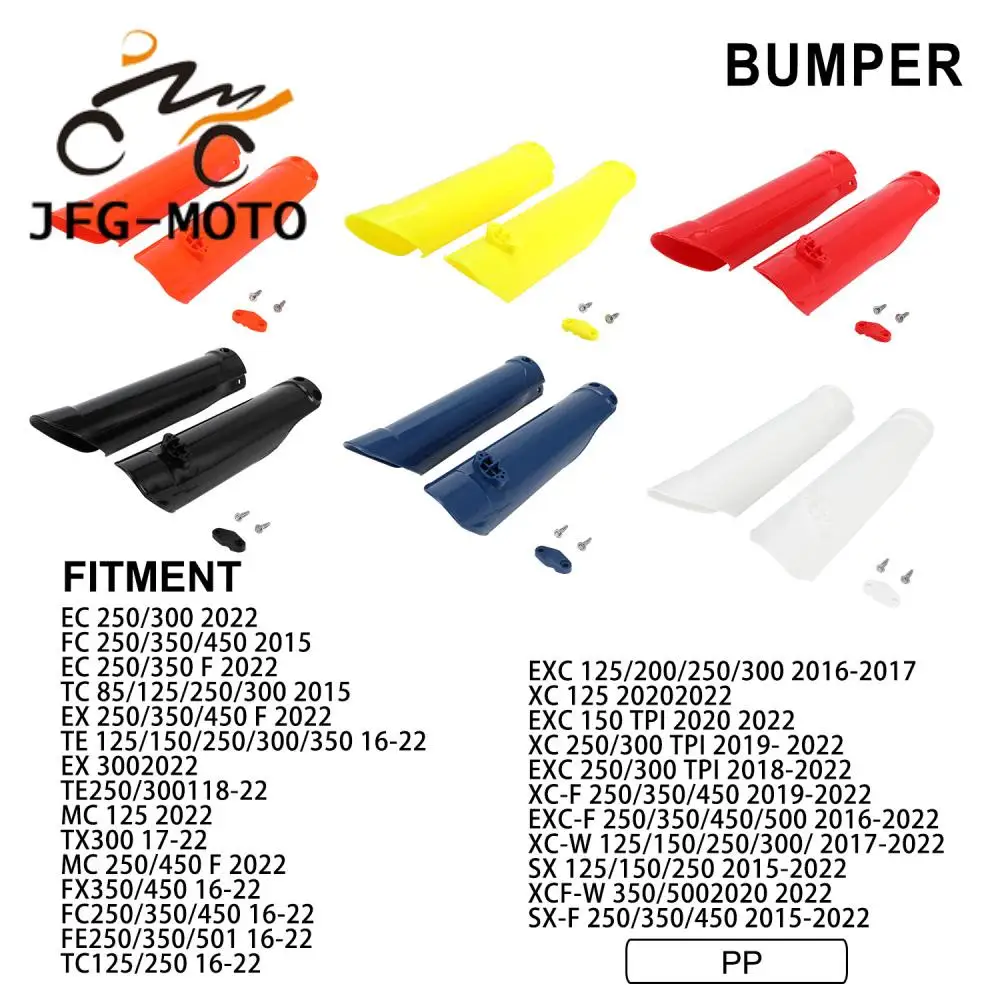 

Motorcycle Fork Guard Covers Protection for KTM EC EX FC TC TE TX FX FC Gas Gas EXC FE EXC-F SX SX-F 125 150 250 300 350 450 501