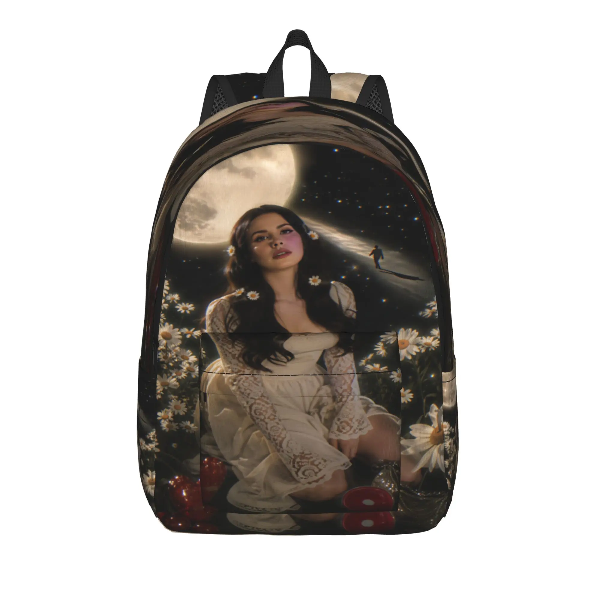 Lana Del Rey Singer Lizzy Grant  Backpack  Travel Backpacks Boy Kawaii School Bags Custom Print Rucksack