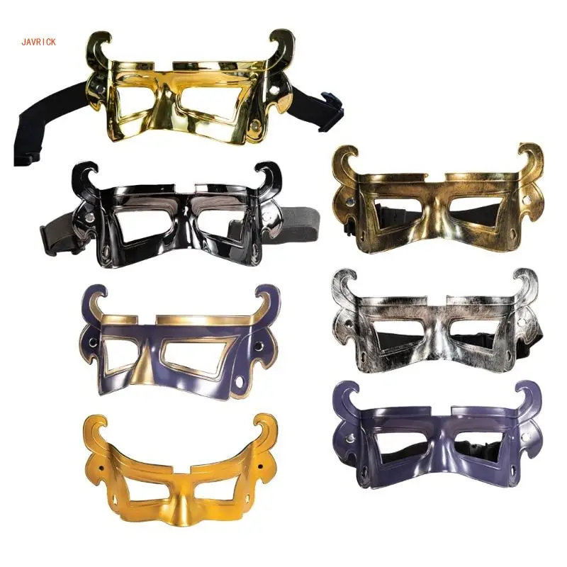 

Mysterious Sanxingdui Mask Half Face Mask Masquerade Mask Party Mask for Halloween Christmas Cosplay Costume Accessories