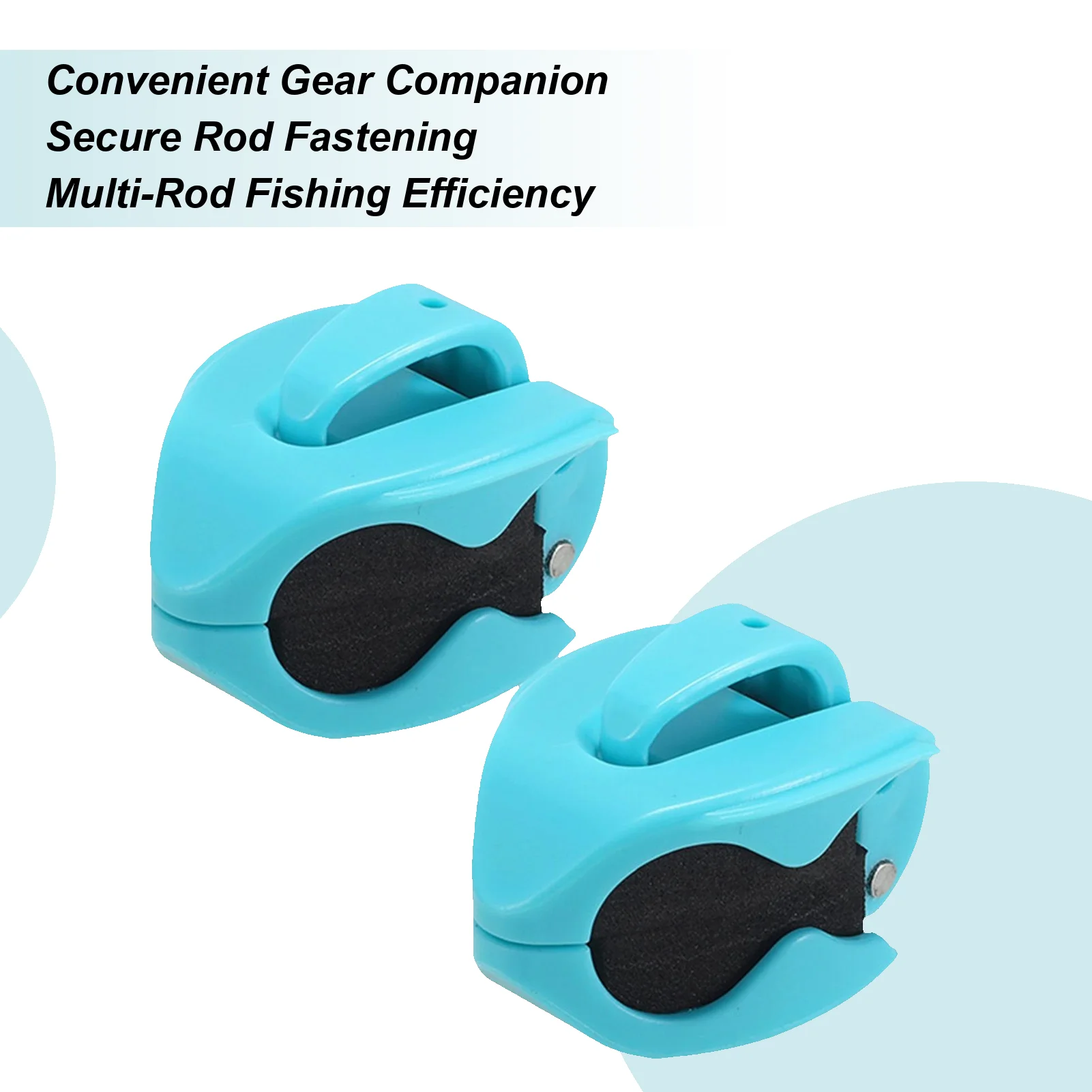 

Fishing Rod Holder Clips Storage Rack Support Fishing Rod Clip For Beginner Enthusiast Men Family Outdoor Beach Boat Home