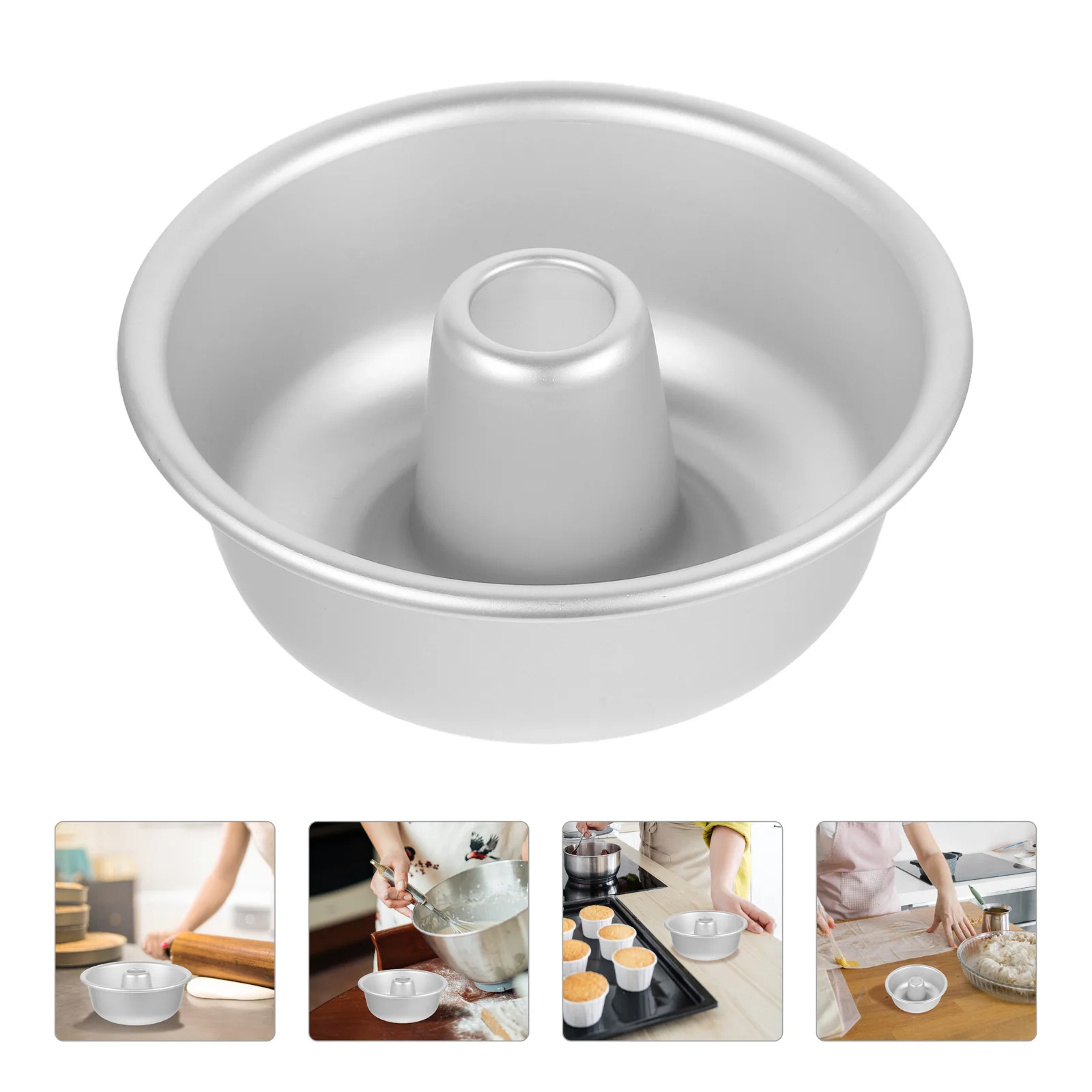 

Baking Mold Cake Pans Aluminum Alloy Fondant Chocolate Biscuits Craft Kitchen Tools Easy Demold Clean