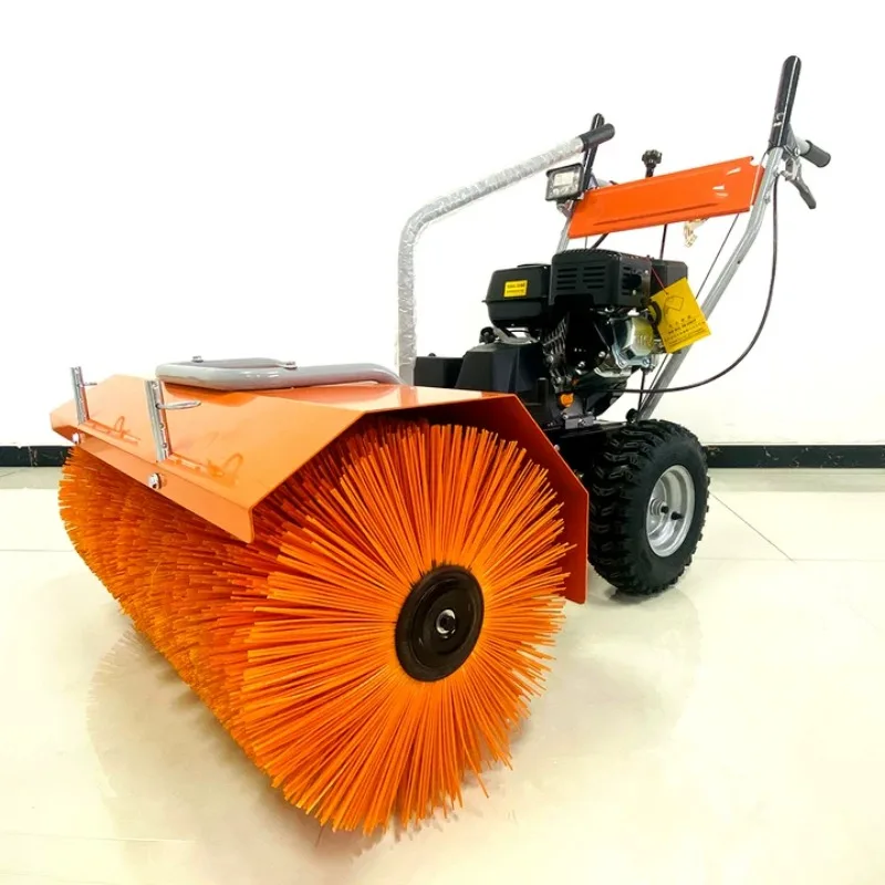 

Price Cheap Roller Brush Snow Sweeper Small Hand Push Snowplow Machine Snow Thrower 6.5 Work Quickly Snow Blower Snowplow