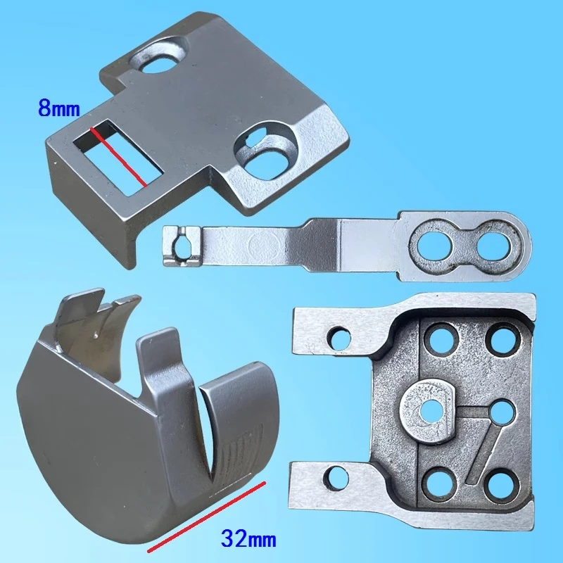 246 high car sewing machine modified super small mouth custom needle plate machine tooth seat rotary shuttle cover 4-piece set