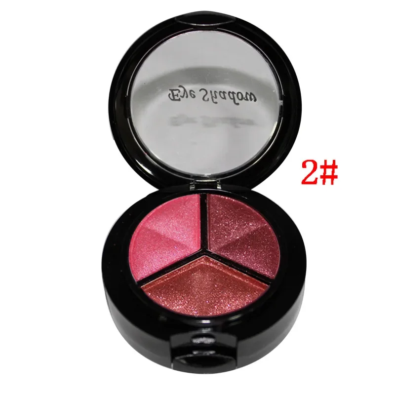 マットアイシャドウパレットシマーメイクアップ銅ブロンザーメタリックアイシャドウ防水スモーキーアイメイクアップヌード化粧品 3 色