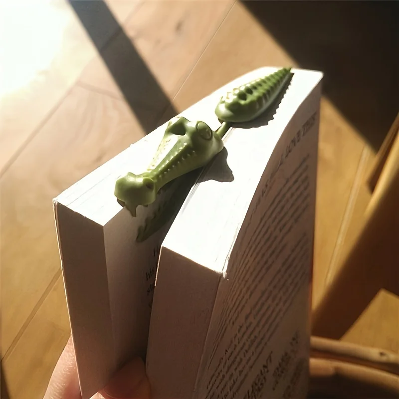 Marque-pages animaux imprimés en 3D, clips de livre en plastique légers, fournitures de lecture pratiques, marque-pages pour étudiants, enseignants et bureau