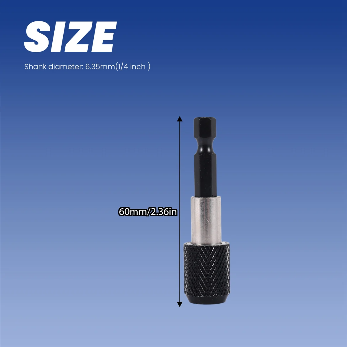 Hot New 1/4 inch Impact Drive Hex Shank Quick Release Change Holder Bit Drill Chuck Adapter