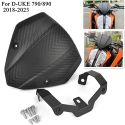 DUKE790 DUKE890 Windshield Windscreen Airflow Wind Deflector FOR 790 890 Duke 790Duke 890Duke 2018 2019 2020 2021 2022 2023