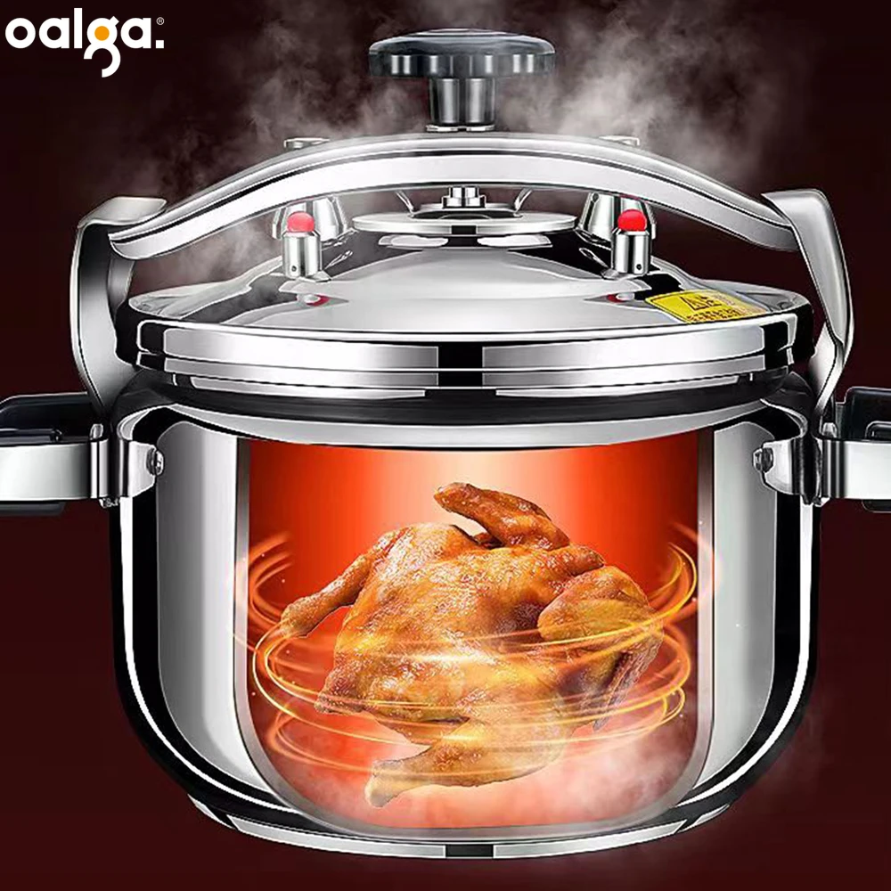

8-50L Thickened Pressure Cooker, Soup Pot Large Capacity, Explosion Proof Hotel Special Stainless Steel Autoclave Autoclave 압력밥솥